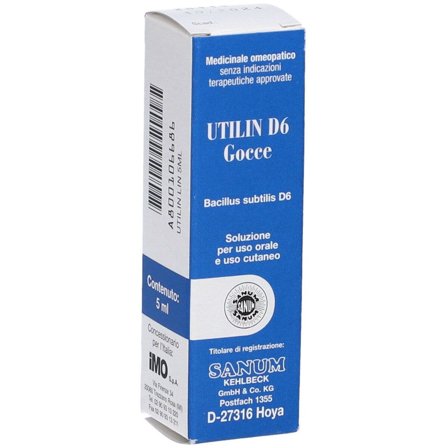 Sanum Utilin D6 Medicinale Omeopatico Gocce 5ml
