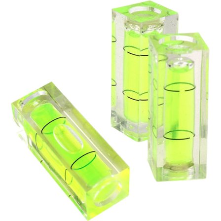 3 st 15*15*40mm Kvadratiska Akryl Vattenpass Skal Vattenpass