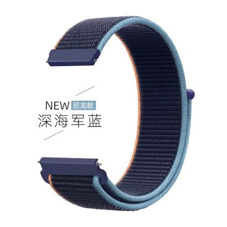20mm 22mm Nylon Loop Armband för Huawei Watch GT 3 SE GT3 SE Amazfit GTR 4 3 Armband för Samsung Watch 5 Band