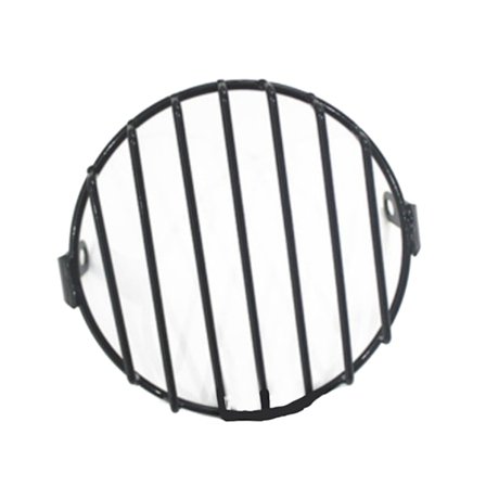 Motorcykel Pannlampa Skyddsgaller Cover Stötsäker Ljus Cover Retro Lampskärm
