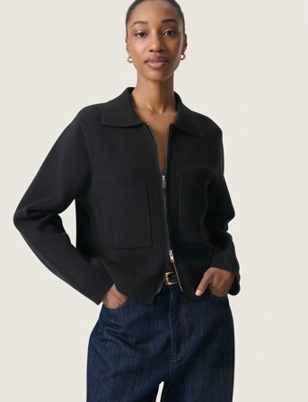 Soaked in Luxury Slhavena Jacket - Black - S