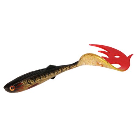 Mikado Sicario Pike Tail 8,5cm (4pcs) - Spotted Bullhead