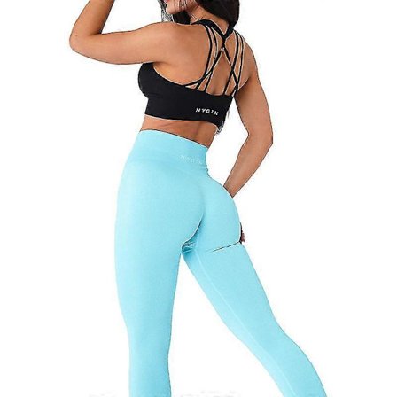 Nvgtn Sömlösa Leggings Spandex Shorts Dam Fitness Elastiska Andningsbara Höftlyftande Fritids Sport Spandex Tights