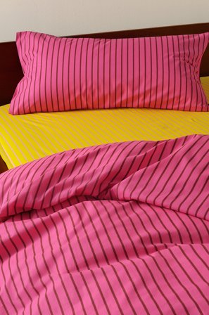 Jotex - Putetrekk 50x90 Cm Økologisk Cerice/rust - SIMA - Kjøp Putevar hos Jotex