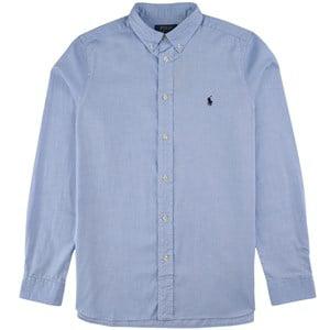 Kids - Ralph Lauren Branded Shirt Blue 18 Years - Tops - 18 years - Blue - Junge