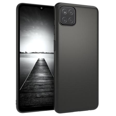 Samsung Galaxy A22 5G - Matt TPU Mjuk Skal - Svart Black