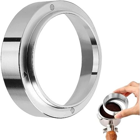 53mm Kaffe Pulver Ringer - Dosering Ring - Magnetisk Kaffe Dosering Ring,Egnet for kaffemaskiner og et uunnværlig verktøy for håndbrygget kaffe