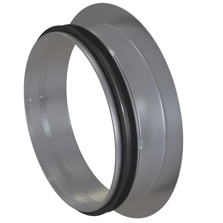 Flexit 116273 Inloppsrör galvaniserat stål 160 mm, Ventilation