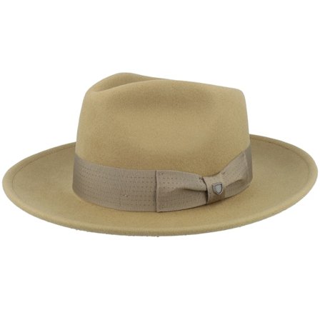 Brixton - Beige fedora Hatt - Swindle Convertabrim Antique Bronze Fedora @ Hatstore