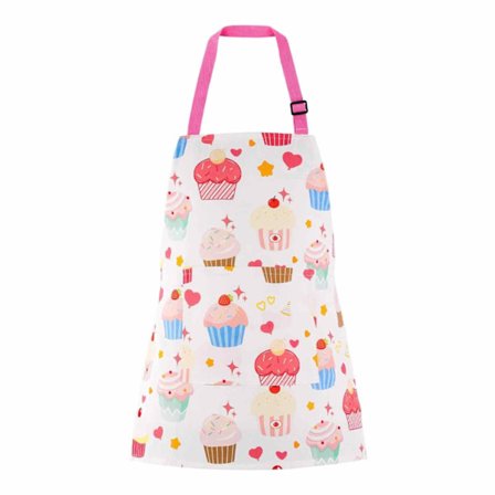 Forkle for barn til matlaging og baking, barneforkle, universelt forkle med lommer for barn, småbarn, egnet for barn