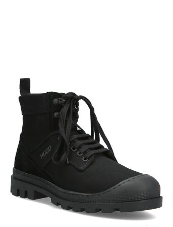 Bustler_Halb_Cvsd Støvletter Med Snøring Svart HUGO