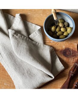 Viskestykke Leo 100% hør Hør