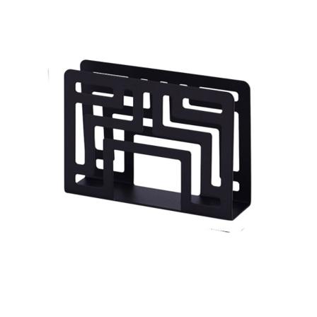 Serviettholder Lett Luksus Vertikal Serviettholder SORT STIL 1 black style 1-style 1