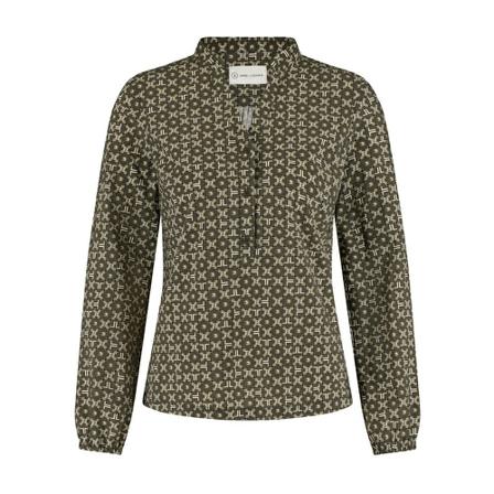 Jane Lushka Bluse Cruz/W Technical Jersey Grøn, Dame