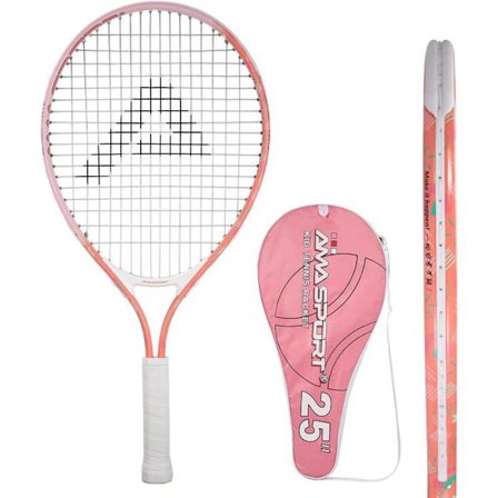 Fen25 - Tennisracket Barn Rosa 25" 9 år, 10 år, 11 år, 12 år - Juniortennisracketar