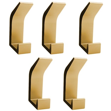 5 kappaletta pyyhekoukkuja seinäkoukkuja vaatekoukkuja seinälle valmistettu ruostumattomasta teräksestä, ruostumaton, koukut yhteensopivia 