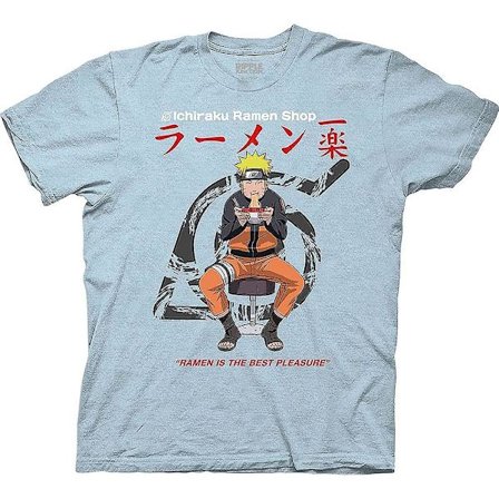 Ripple Junction Naruto Shippuden Ichiraku Ramen Shop Light Weight Crew T-shirt