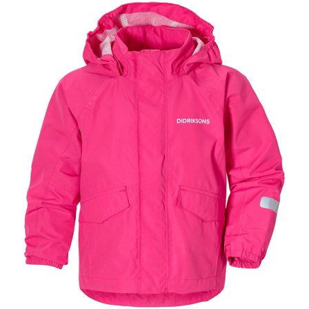 Didriksons Gläntan Kids Jacket Children rain jackets Pink 100