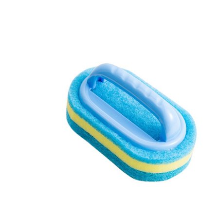 Svamp Rengjøringsbørste med Håndtak, Svamp for Kjøkken eller Bad