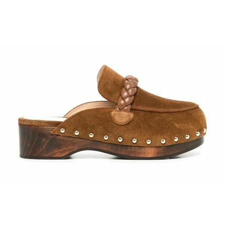 Gianvito Rossi, Clogs Brązowy, Kobieta, Rozmiar: 36 EU