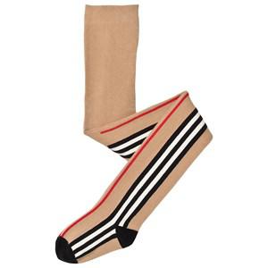 Kids - Burberry Beige Icon Stripe Tights 7-8 years - Underwear - 7-8 years - Beige