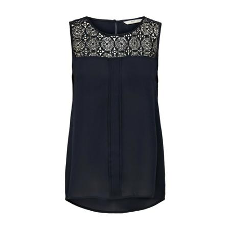 Only sleeveless top onlmia-venice , Blauw , Dames , Maat: L