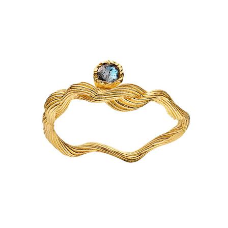 Maanesten 4741A ARA Ring Gul, Dame Ringe, Størrelse: ONE Size