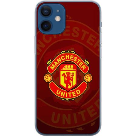 Apple iPhone 12 Genomskinligt Skal Manchester United
