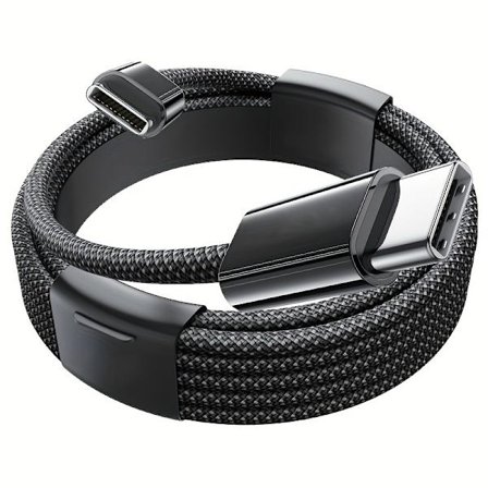 240 W USB C -kaapeli sopii Applen pikalataukseen, USB C - USB C -latauskaapeli, USB PD 3.1 C-tyypin latauskaapeli MacBook Pro/Airille, iPadille