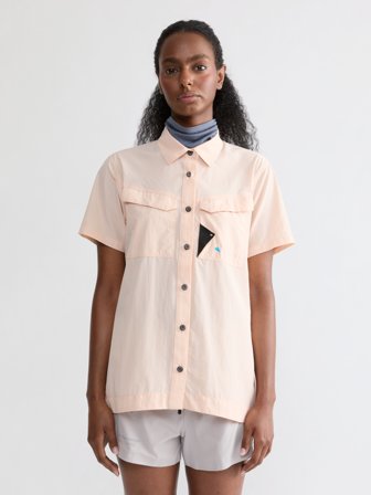 Klättermusen Syn SS Skjorta Dam - Cream Rose - XS