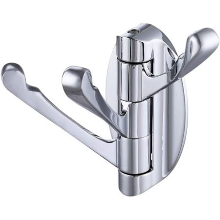 Badeværelses Håndklædeholder Væg Krog 3-Arm Metal Frakkeholder Håndklædeholder Fi