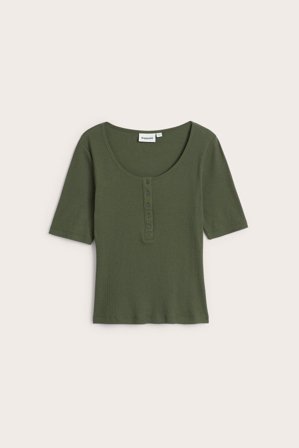 Kappahl | Ribbad topp | Grön