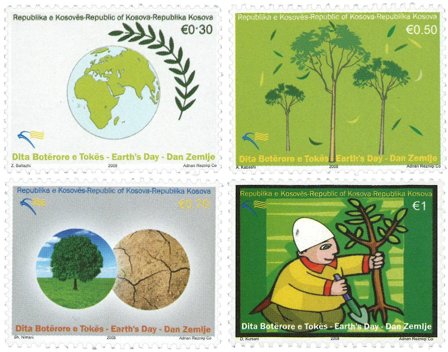 Kosovo - Klodens dag - Postfrisk sæt 4v