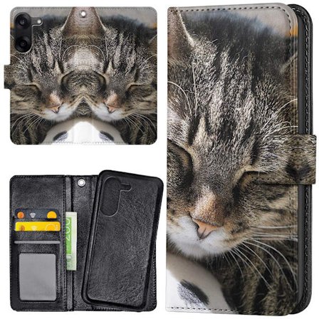 OnePlus Nord CE5 - Mobilcover/Etui Cover Sovende Kat