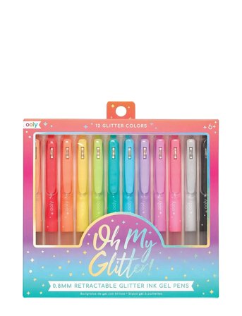 Ooly Gel Pen 12 Pcs - Glitter Oh My - Multi/patterned - ONE SIZE