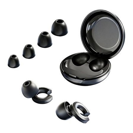 Återanvändbara Tvättbara Öronproppar Mjuka Bekväma Ljudblockerande för Sömnkomfort