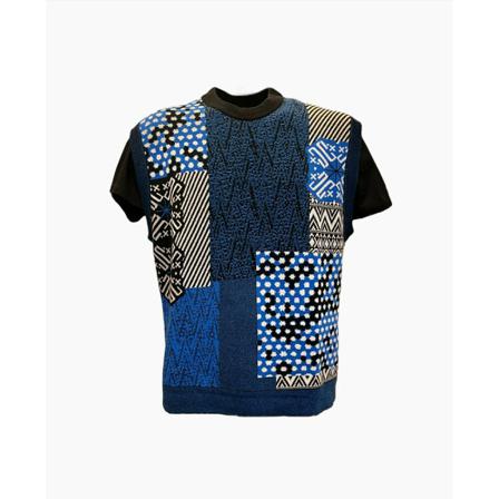 Daniele Fiesoli Sleeveless Strik Sort, Herre Slipover