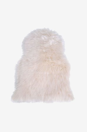 House Nordic - Lammeskinn i syntetmateriale. I hvitt 50 x 85 cm - Hvit - Feller & skinntepper - Fra Homeroom