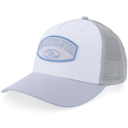 Quiksilver - Vit trucker Keps - Decades Cotton Quarry Trucker @ Hatstore