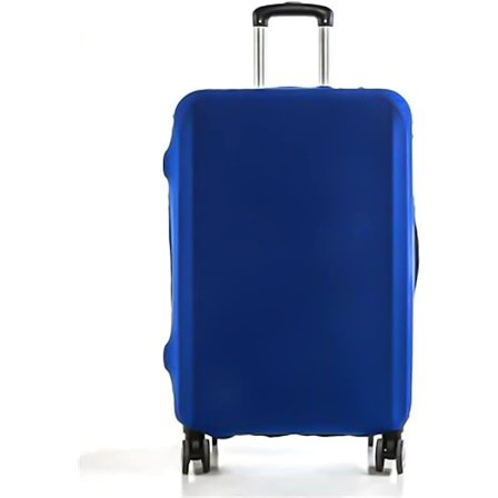 Elastisk bagasjeromsdeksel Bagasjeromsbeskytter Bagasjeromsdeksel for 32" bagasje, blå
