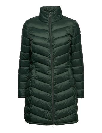 Visibiria New Long Jacket/Pb Fodrad Rock Grön Vila