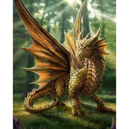 30 x 40 cm, pterosaur Diamond Painting Diamond Embroidery Paintin