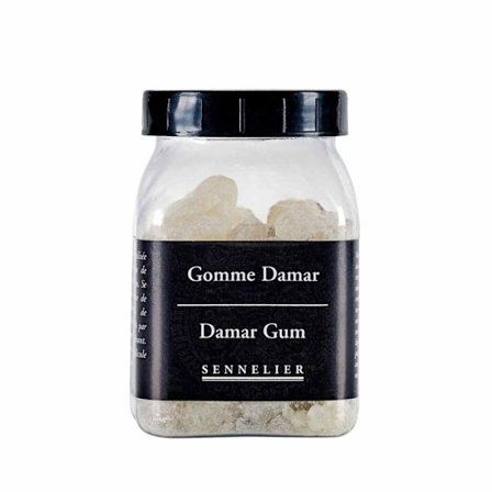 Dammar tyggegummi - Sennelier - 100g - Naturharpiks - Blank lak - Til oliemaling