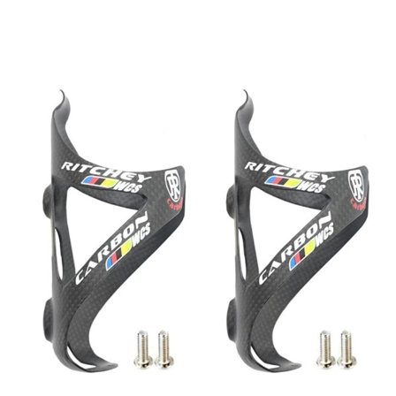 2st Full Kol Fiber Cykel Vatten flaska bur MTB Väg cykel flaska hållare