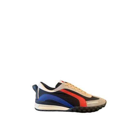 Dsquared2, Sneakers Zwart, Heren, Maat:40 EU,nylon,multicolor