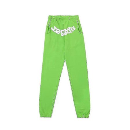 Sp5der Hip-hop 3D-painettu collegepaita miehille ja naisille, yksivärinen huppari, rento setti