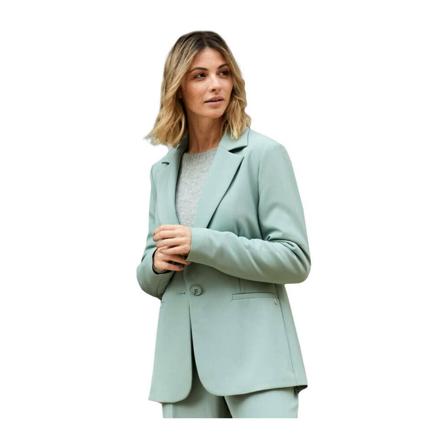 Anna Van Toor Blazer , Groen , Dames , Maat: M
