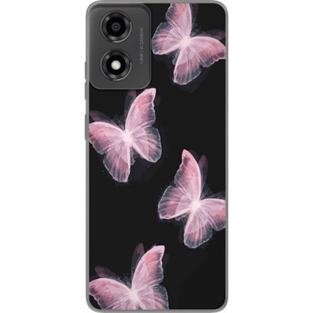 Yhteensopiva Puhelinkuori Motorola Motorola Moto E14 Perhoset