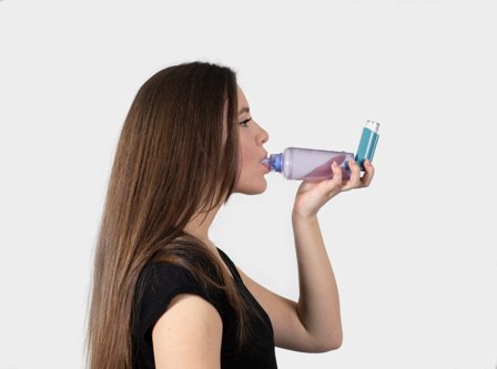 Ablespacer inhalasjonskammer