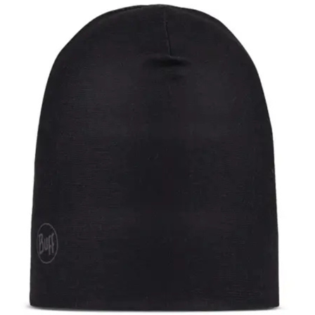 Buff Beanie Ecostretch Solid Black